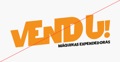 Usos incorrectos de logo Vendu colores