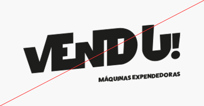 Usos incorrectos de logo Vendu orden